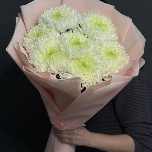 Букет из 7 хризантем